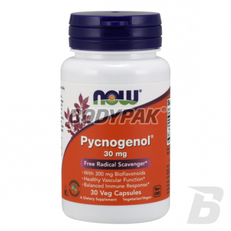 NOW Foods Pycnogenol 30mg - 30 kaps.