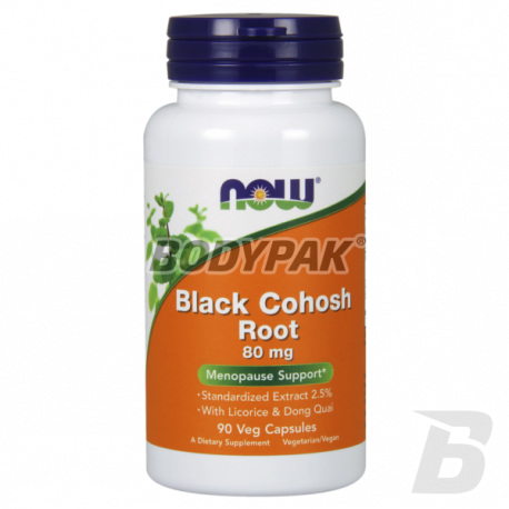 NOW Foods Black Cohosh Root 80mg - 90 kaps.