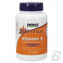 NOW Foods Vitamin A 25000 IU [From Fish Liver Oil] - 250 kaps.