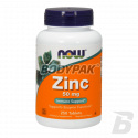 NOW Foods Zinc Gluconate 50mg - 250 tabl.