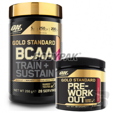 Optimum Nutrition Gold Standard BCAA [ZESTAW] - 266g