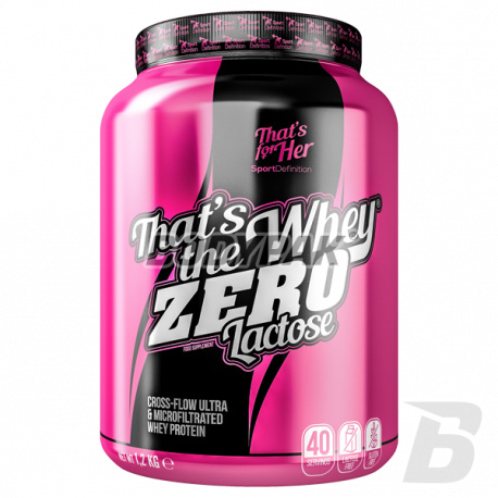 Sport Definition That's The Whey ZERO [THAT'S FOR HER] - 1,2kg