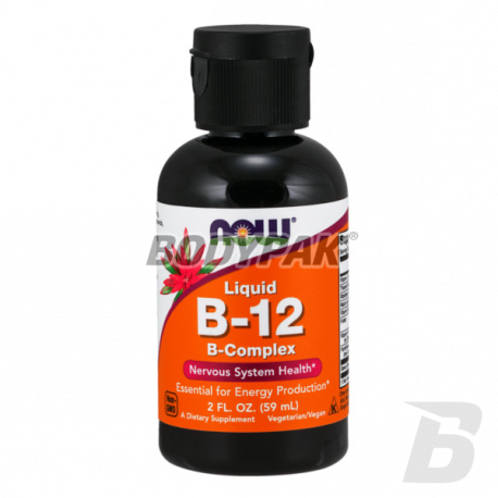 NOW Foods B-12 B-Complex Liquid - 59 ml