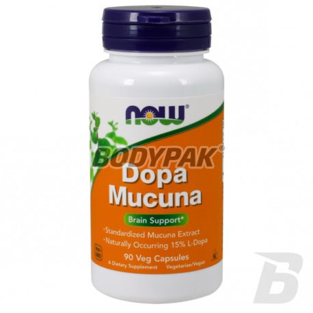 NOW Foods Dopa Mucuna - 90 kaps.
