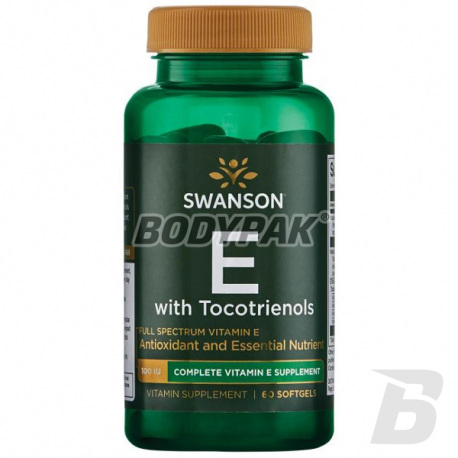 Swanson FS Vitamin E with Tocotrienols - 60 kaps.