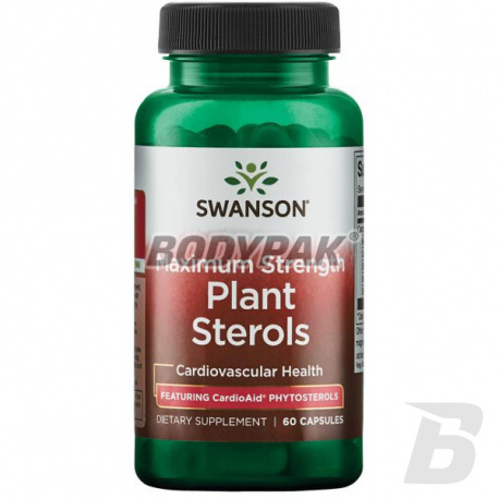 Swanson Maximum Strenght Plant Sterols CardioAid® - 60 kaps.