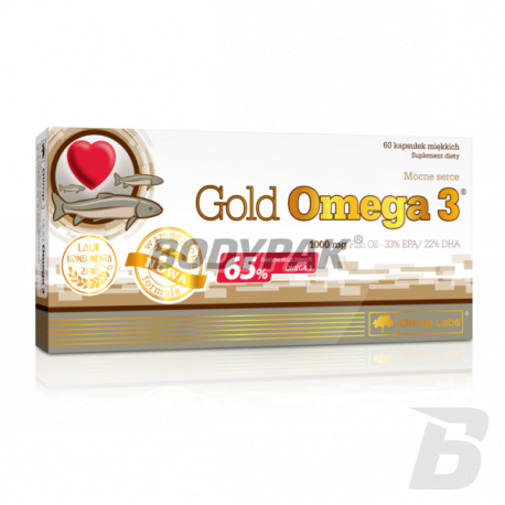 Olimp Gold Omega 3 Plus 60 kaps.