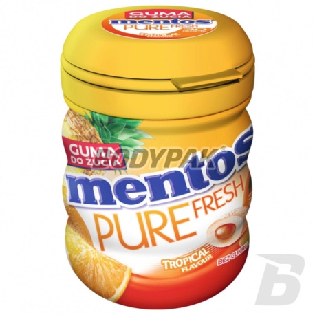 Mentos Pure Fresh Tropical Bottle Sugarfree - 60g