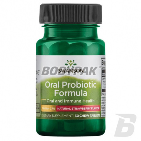 Swanson Oral Probiotic Formula - 30 tabl. do żucia