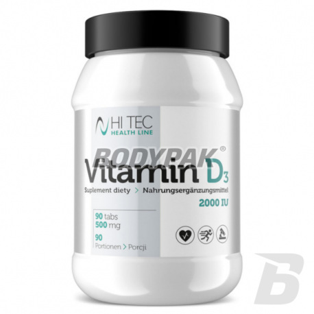 Hi-Tec Vitamin D [Health Line] - 180 kaps.