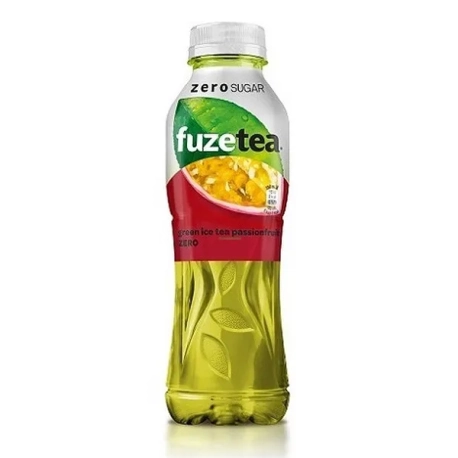 Fuzetea Green Ice Tea Passionfruit Zero - 500ml