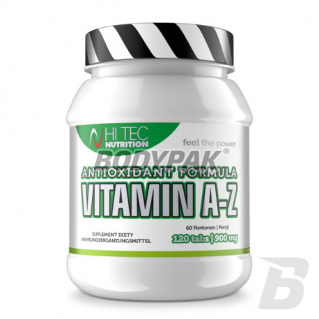Hi Tec Vitamin A-Z Antioxidant - 120 tabl.