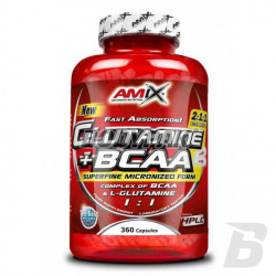 Amix Glutamine + BCAA Capsules - 360 kaps.