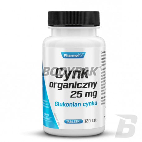 Pharmovit Cynk Organiczny 25 mg - 120 tabl.