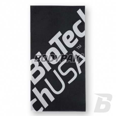 BioTech Towel Black 100 cm x 50 cm - 1 szt.