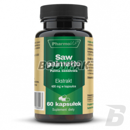 Pharmovit Saw Palmetto 4:1 Palma Sabałowa 400 mg - 60 kaps.