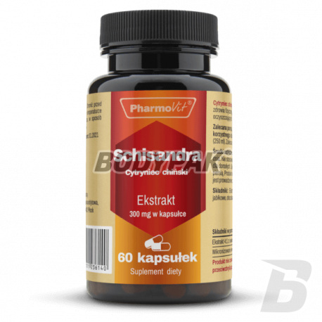 Pharmovit Schisandra 4:1 Cytryniec Chiński 300 mg - 60 kaps.