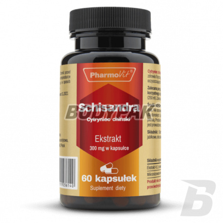 Pharmovit Schisandra 4:1 Cytryniec Chiński 300 mg - 60 kaps.