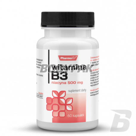 Pharmovit Witamina B3 Niacyna 500 mg - 60 kaps.