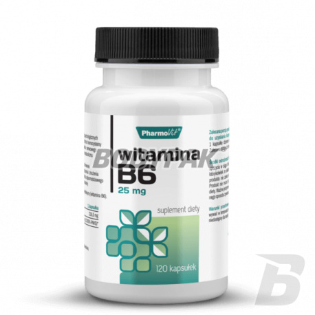 Pharmovit Witamina B6 25 mg - 120 kaps.