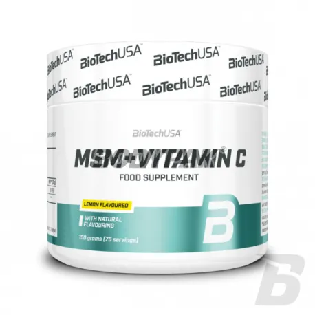 BioTech MSM + Vitamin C - 150g