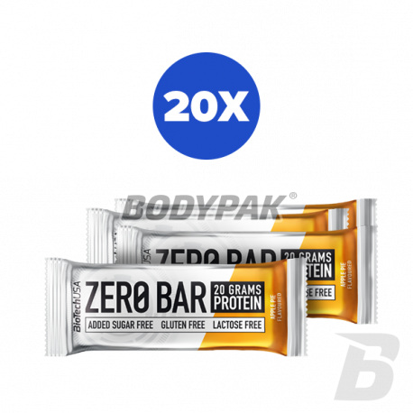 BioTech Zero Bar - 20x 50g [KARTON]