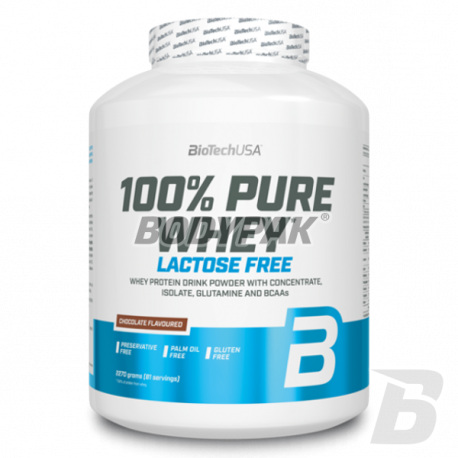 BioTech 100% Pure Whey Lactose Free - 2270 g