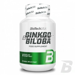 BioTech Ginkgo Biloba - 90 tabl.
