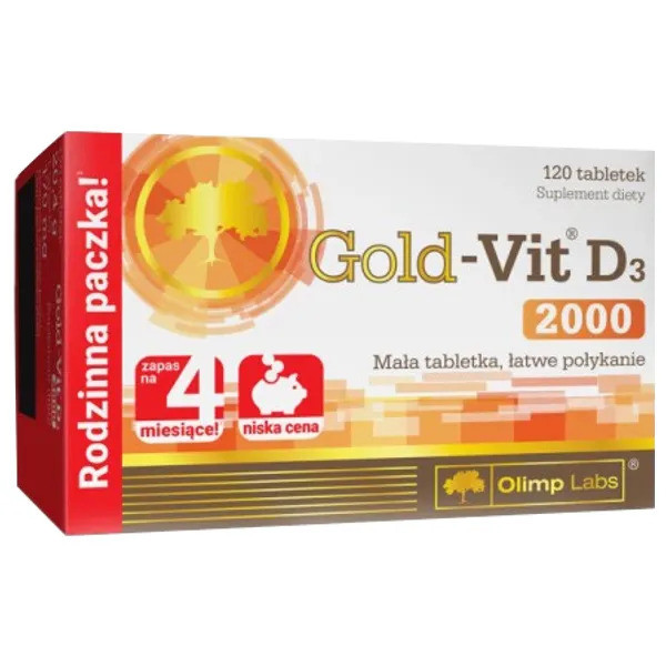 Olimp Gold-Vit D3 2000 - 120 tabl.