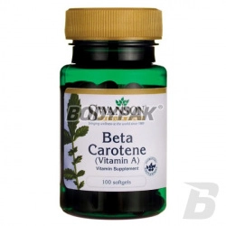 Swanson Beta Carotene [Vitamin A] 25.000 IU - 100 kaps.