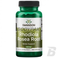 Swanson Rhodiola Rosea Root 400 mg - 100 kaps.