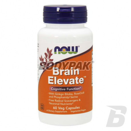 NOW Foods Brain Elevate™ - 60 kaps.
