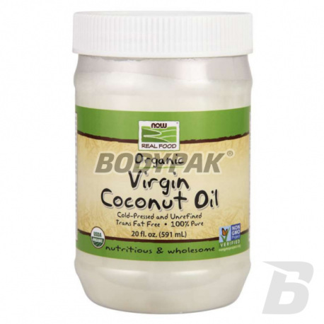 NOW Foods Virgin Coconut Oil, Organic - 591 ml