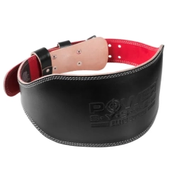 Power System Pas Skórzany Elite Edition 3030 [Black/Red] - 1 szt.