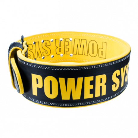 Power System Pas Skórzany Power Beast 3830 [Yellow] - 1 szt.