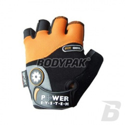 Power System Rękawice FIT GIRL 2900 ORANGE - 1 komplet