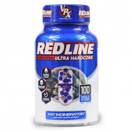 VPX Sports RedLine Ultra Hardcore - 100 kaps.