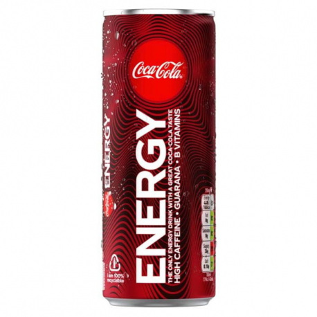 Coca Cola Energy No Sugar - 250 ml