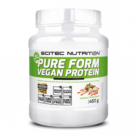 Scitec Pure Form Vegan Protein - 450 g