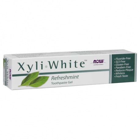 NOW Foods Xyliwhite Mint Toothpaste Gel - 28 g