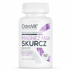 Ostrovit Magnez MAX Skurcz - 60 tabl.