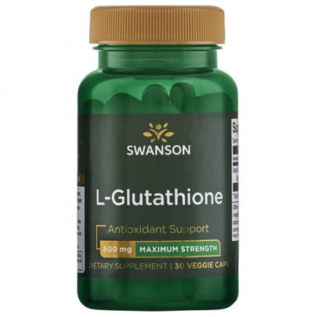 Swanson L-Glutathione 500 mg - 30 kaps.