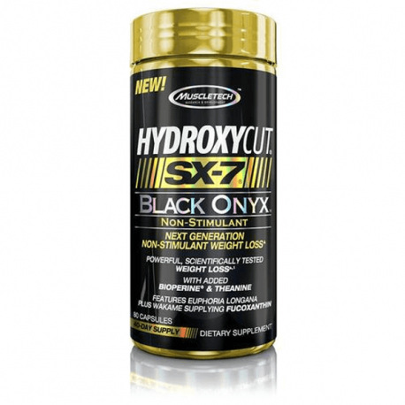 MuscleTech Hydroxycut SX-7 Black Onyx Non-Stimulant - 80 kaps.