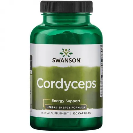 Swanson Cordyceps 600 mg - 120 kaps.