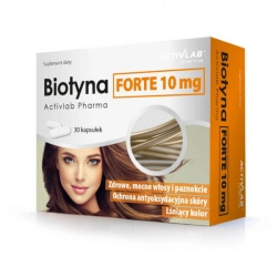 Activlab Pharma Biotyna Forte 10mg - 30 kaps.