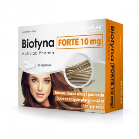 Activlab Pharma Biotyna Forte 10 mg - 30 kaps.