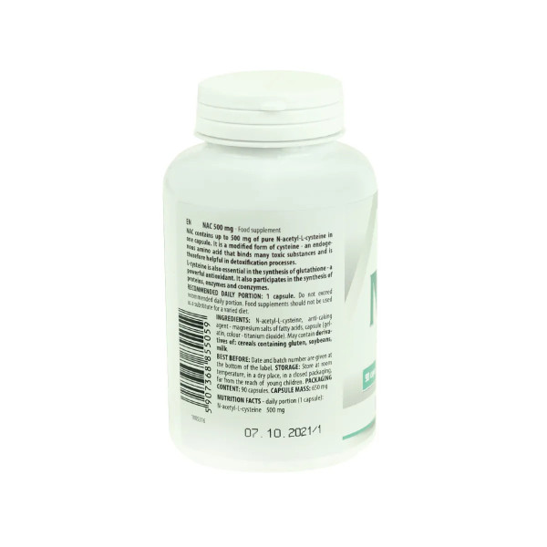 Activlab NAC 500 mg - 90kaps.