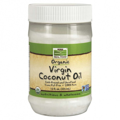 NOW Foods Virgin Coconut Oil Organic - 355 ml