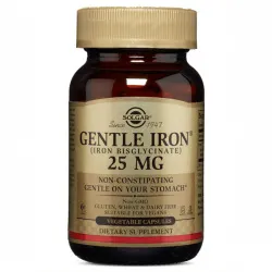 Solgar Gentle Iron 25 mg - 180 kaps.