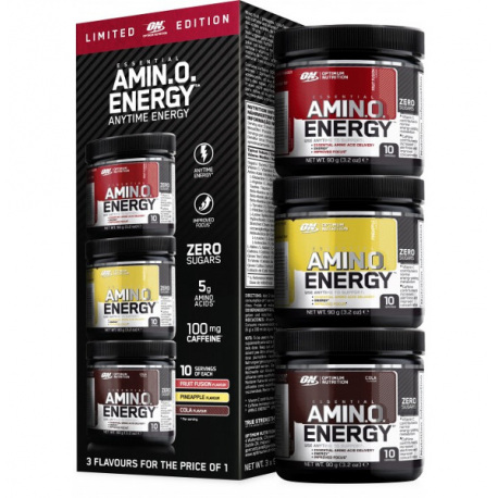 Optimum Nutrition Amino Energy Promo BOX - 3 x 90g